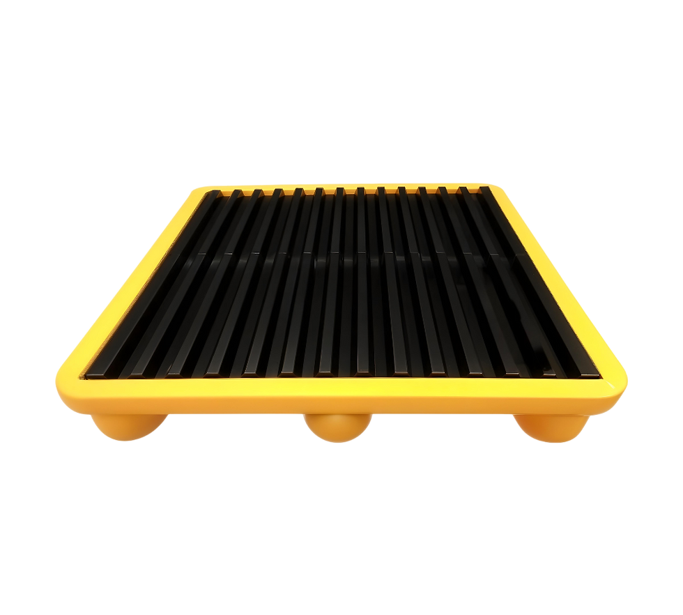 Miniatura: TARIMA ANTIDERRAME 134 X 134 X 30 PARA 4 TAMBOS