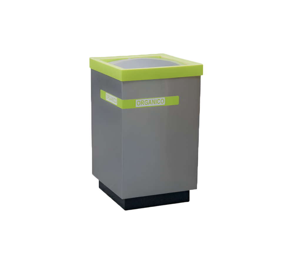 CONTENEDOR DE BASURA ECOLÓGICO CUBO BALANCÍN 38 X 38 X 68