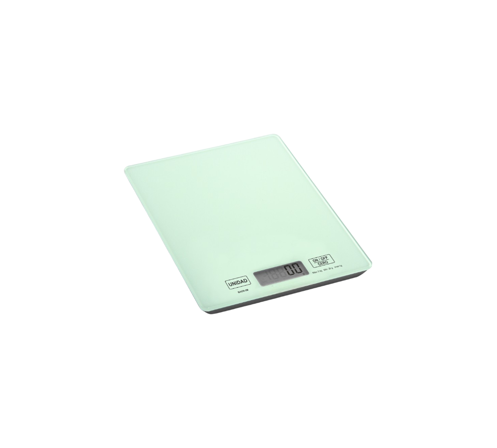 BÁSCULA DIGITAL PARA HOGAR ULTRA DELGADA 5 KG