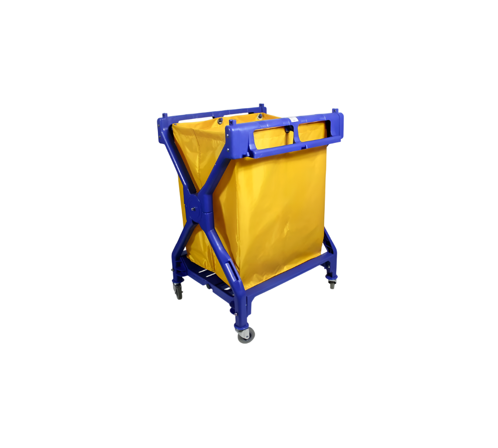 CARRO PLEGABLE PARA LAVANDERÍA CON BOLSA