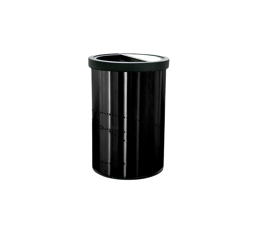 CENICERO TAPA PLANA-NEGRO 29 X 63