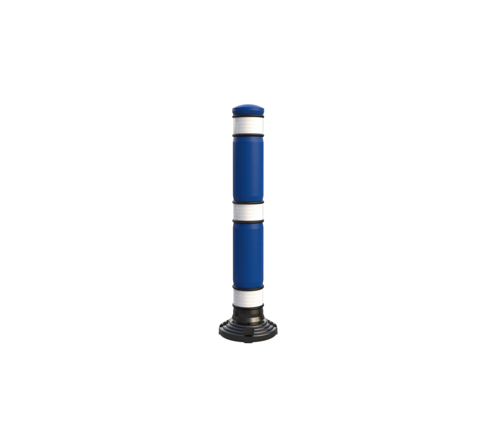 HITO VIAL ABATIBLE CON REFLEJANTE GRADO INGENIERÍA 83 CM