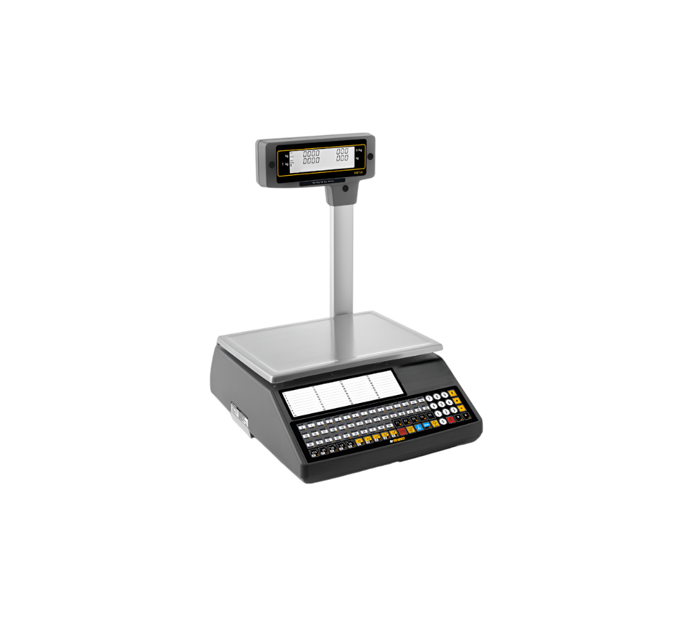 BÁSCULA DIGITAL 30 KG CON IMPRESIÓN DE ETIQUETAS Y TICKETS