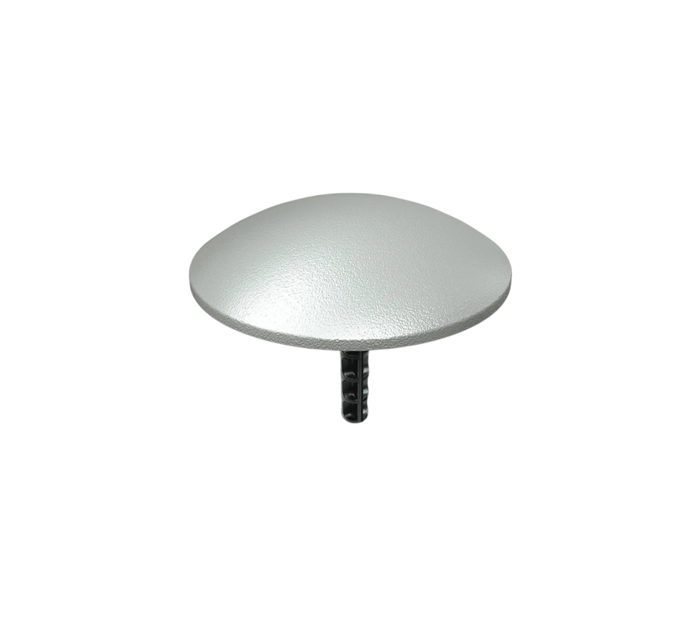 BOTÓN VIAL DE ALUMINIO CON PERNO 2 X 10