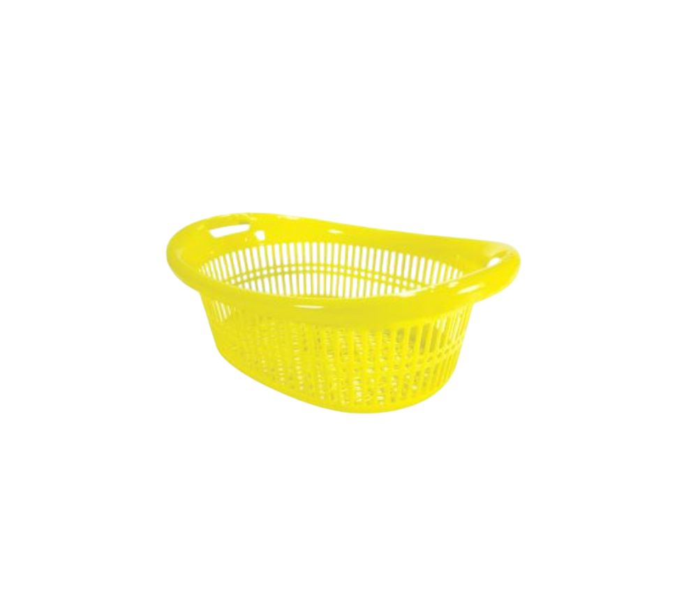 CESTA OVALADA CALADA CHICA PARA HOGAR 12 KG