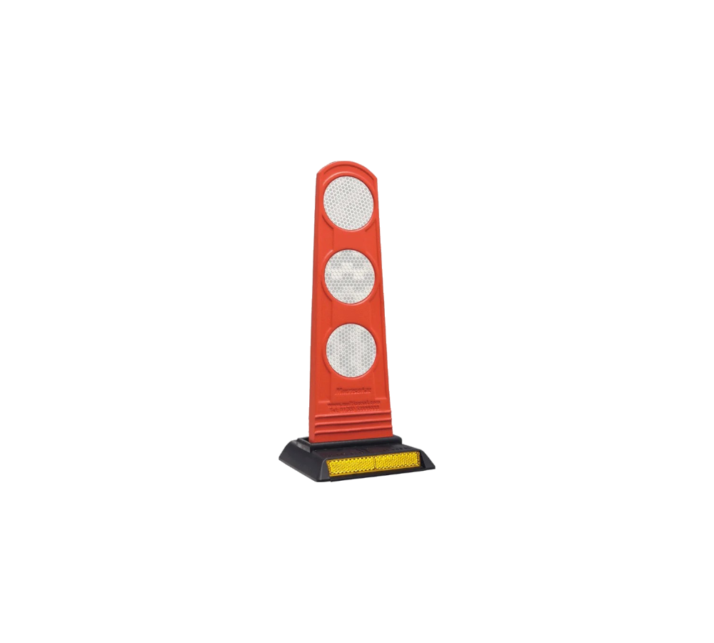 PALETA VIAL SUPER FLEXIBLE REFLEJANTE ALTA INTENSIDAD 31 CM