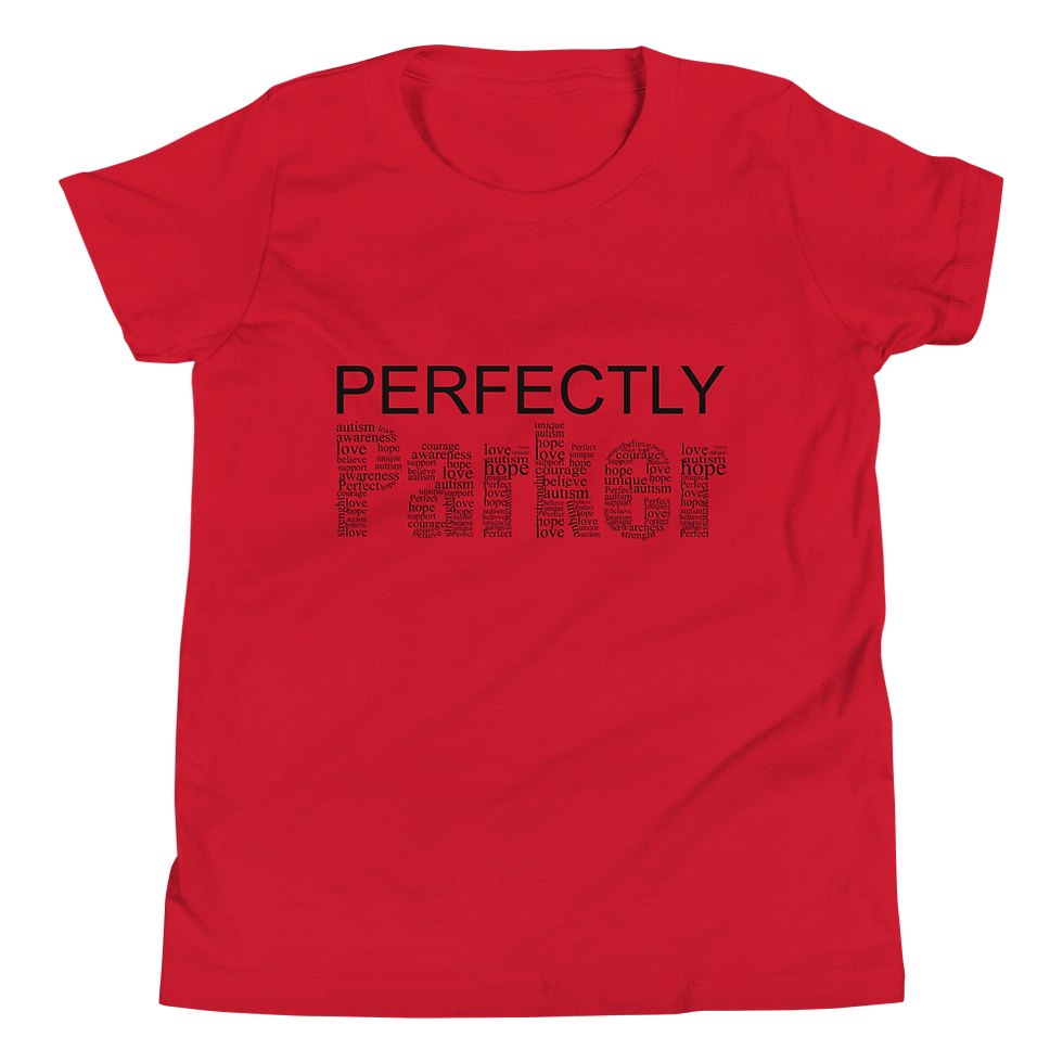Thumbnail: Perfectly Parker Description Youth Short Sleeve T-Shirt