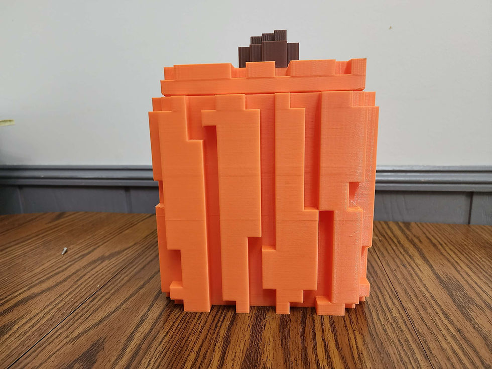 Thumbnail: Minecraft-Inspired Jack-O-Lantern