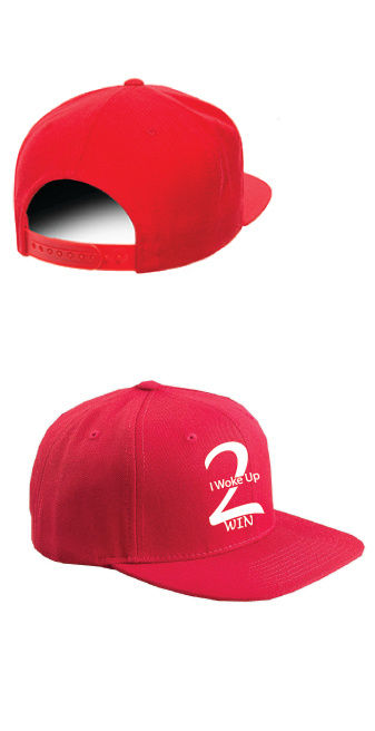 Thumbnail: IWU2W Adult 6-Panel Structured Flat Visor Classic Snapback