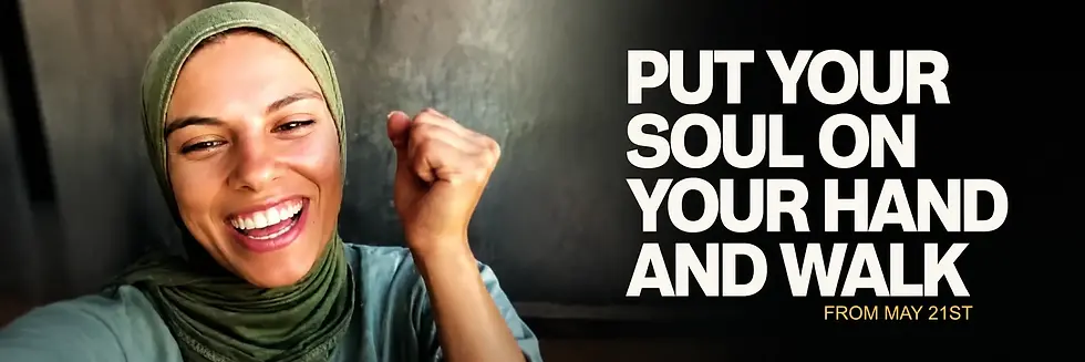 Put Your Soul on Your Hand and Walk