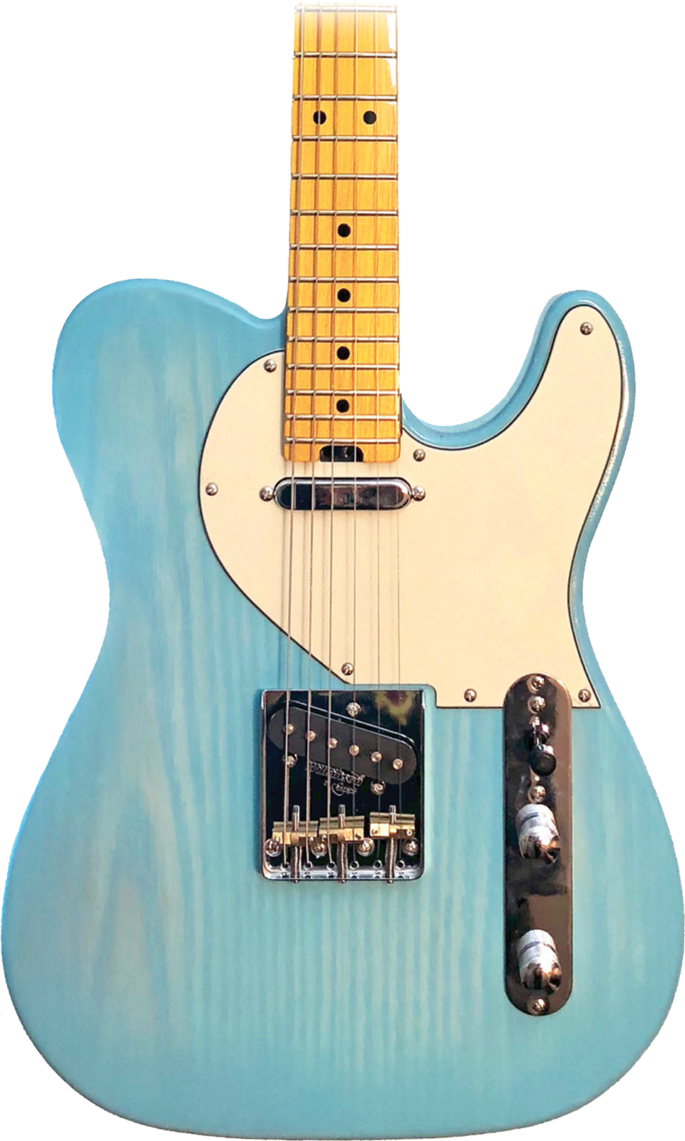 Thumbnail: Lyman CS-1 Lyman Blue T-Style Guitar