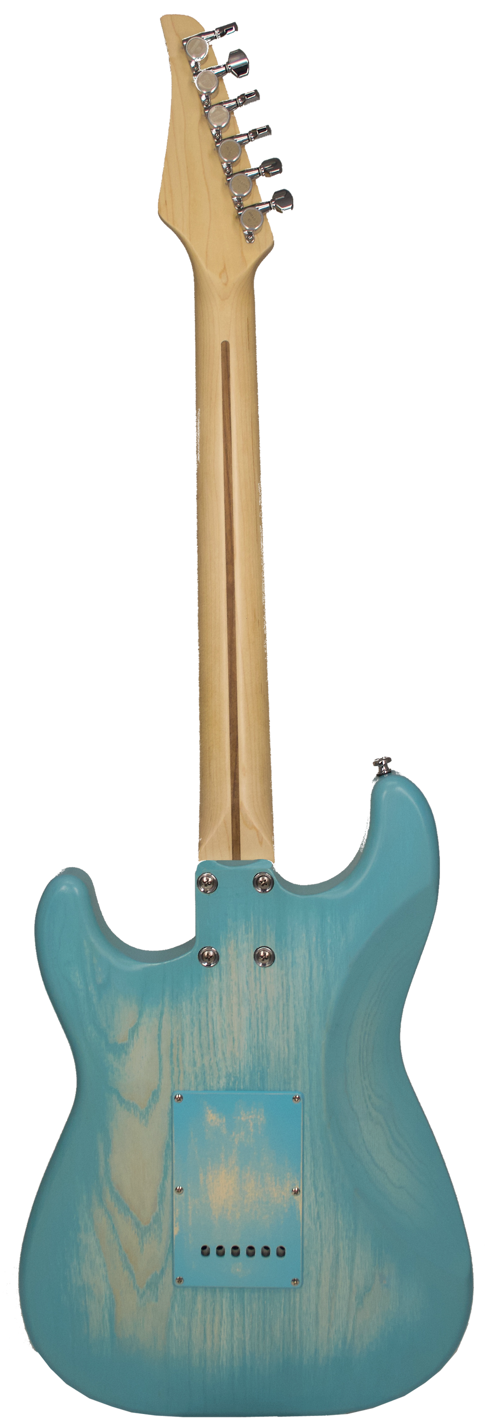 Thumbnail: Lyman CS-3 Lyman Blue Burst S-Style Guitar