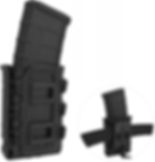 KRYDEX Magazine Pouch 5.56 with Belt Clip 7.62mm Softshell Mag Pouch