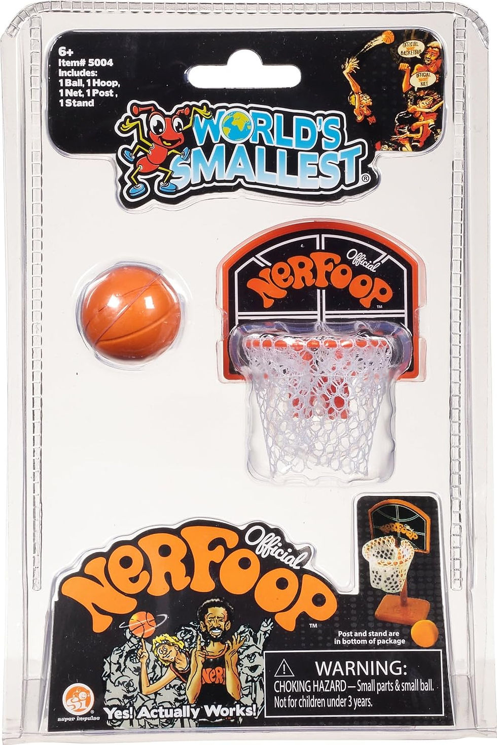 world's smallest basketball game