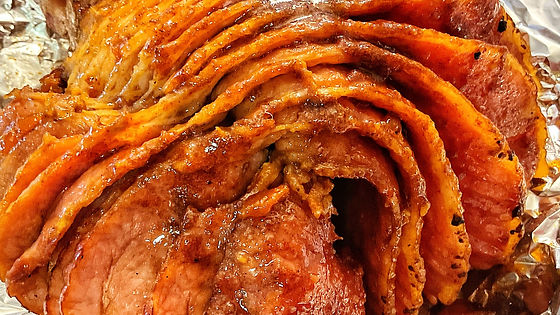 Bourbon Brown Sugar Fried Ham