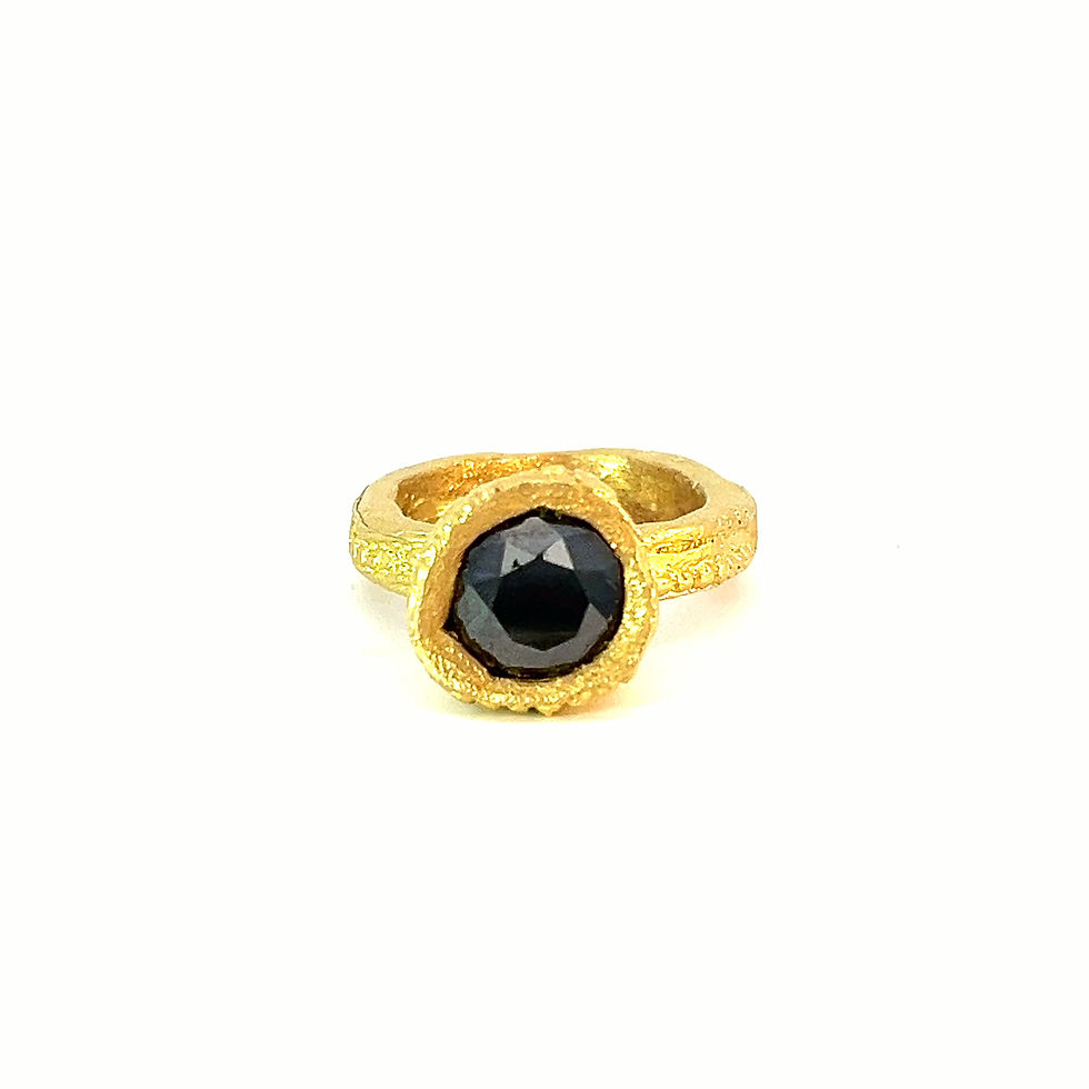 Miniature : Bague Diamant noir
