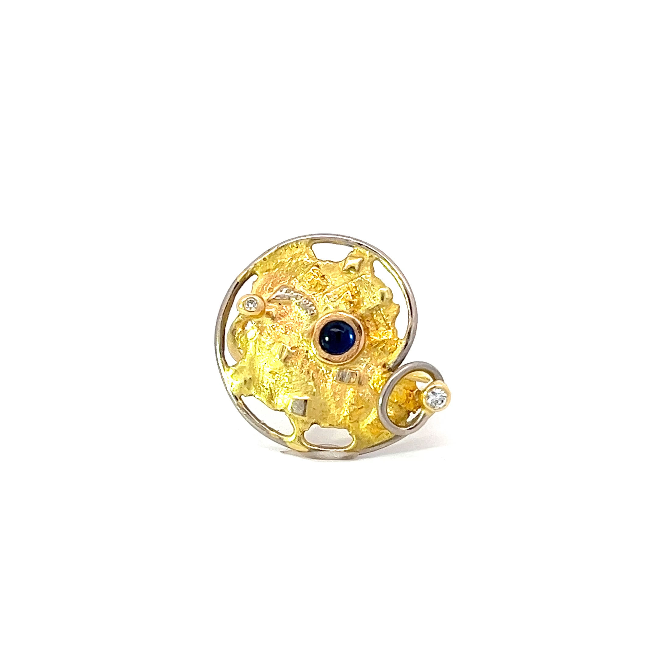 Bague Island Bleu