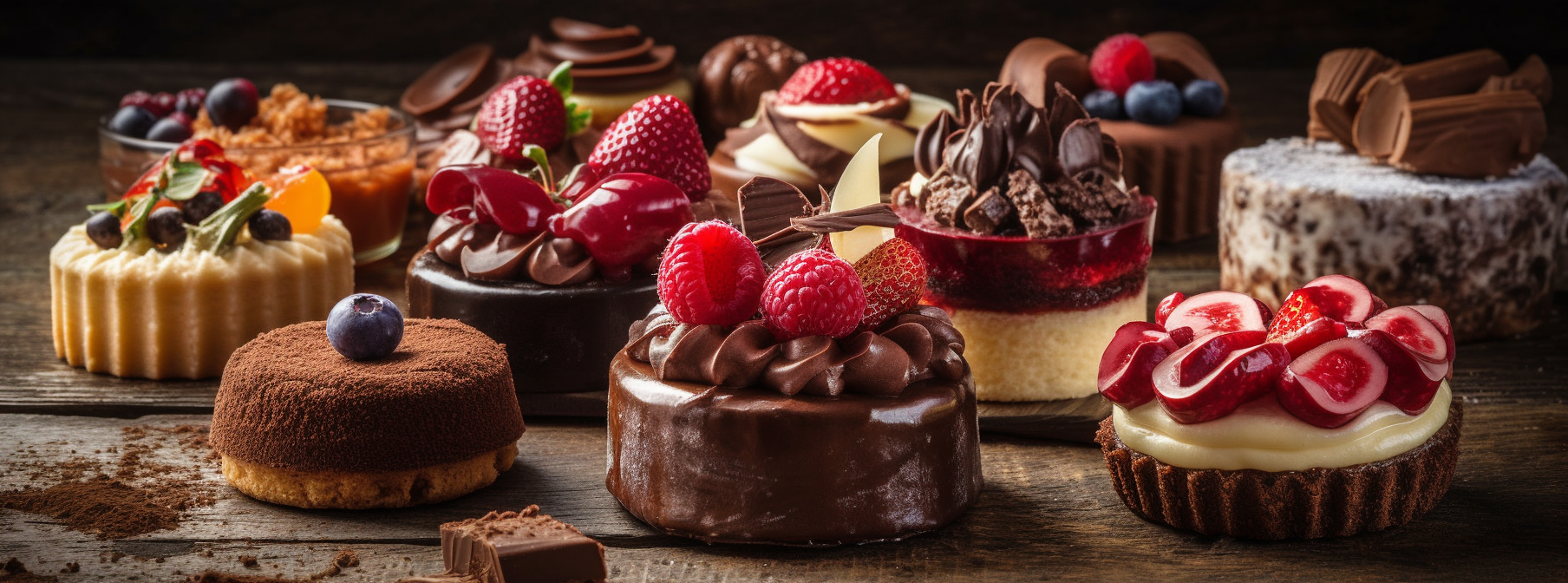 Arranged Food and Objects