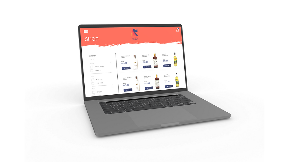Shop page