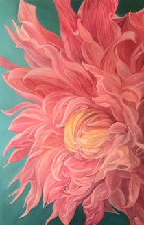 Flower painting by Maria Abeyesekere