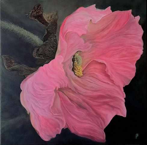 Flower painting by Maria Abeyesekere