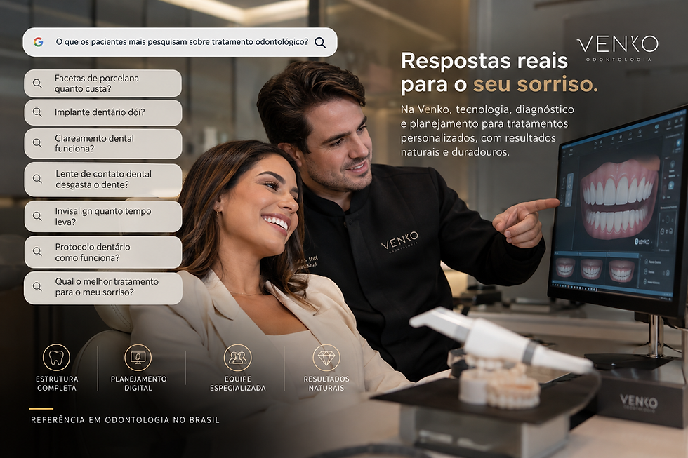 Qual é o melhor tratamento para transformar o sorriso? Entenda antes de escolher.