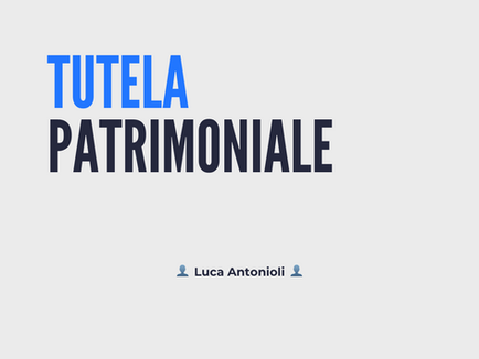 Tutela Patrimoniale