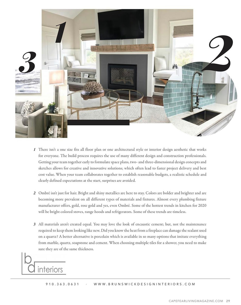 Featured in Cape Fear Living