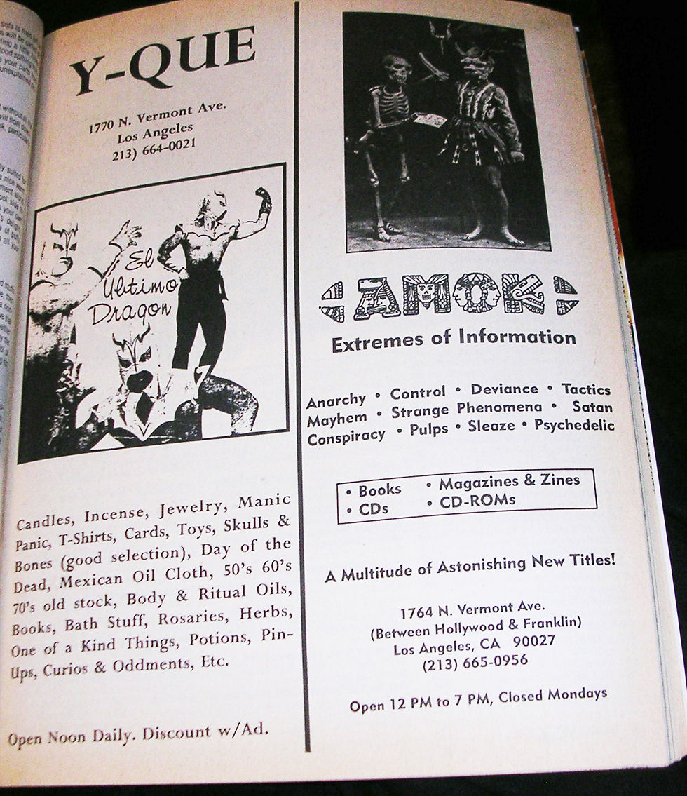 Thumbnail: BEN IS DEAD: Vintage Punk Magazine / Black Issue w/ Anton LaVey