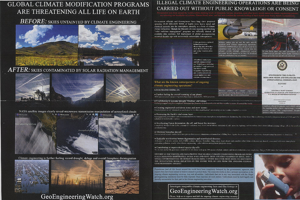 Thumbnail: CHEMTRAILS, HAARP & Full Spectrum Dominance of Earth / cover-up / conspiracy