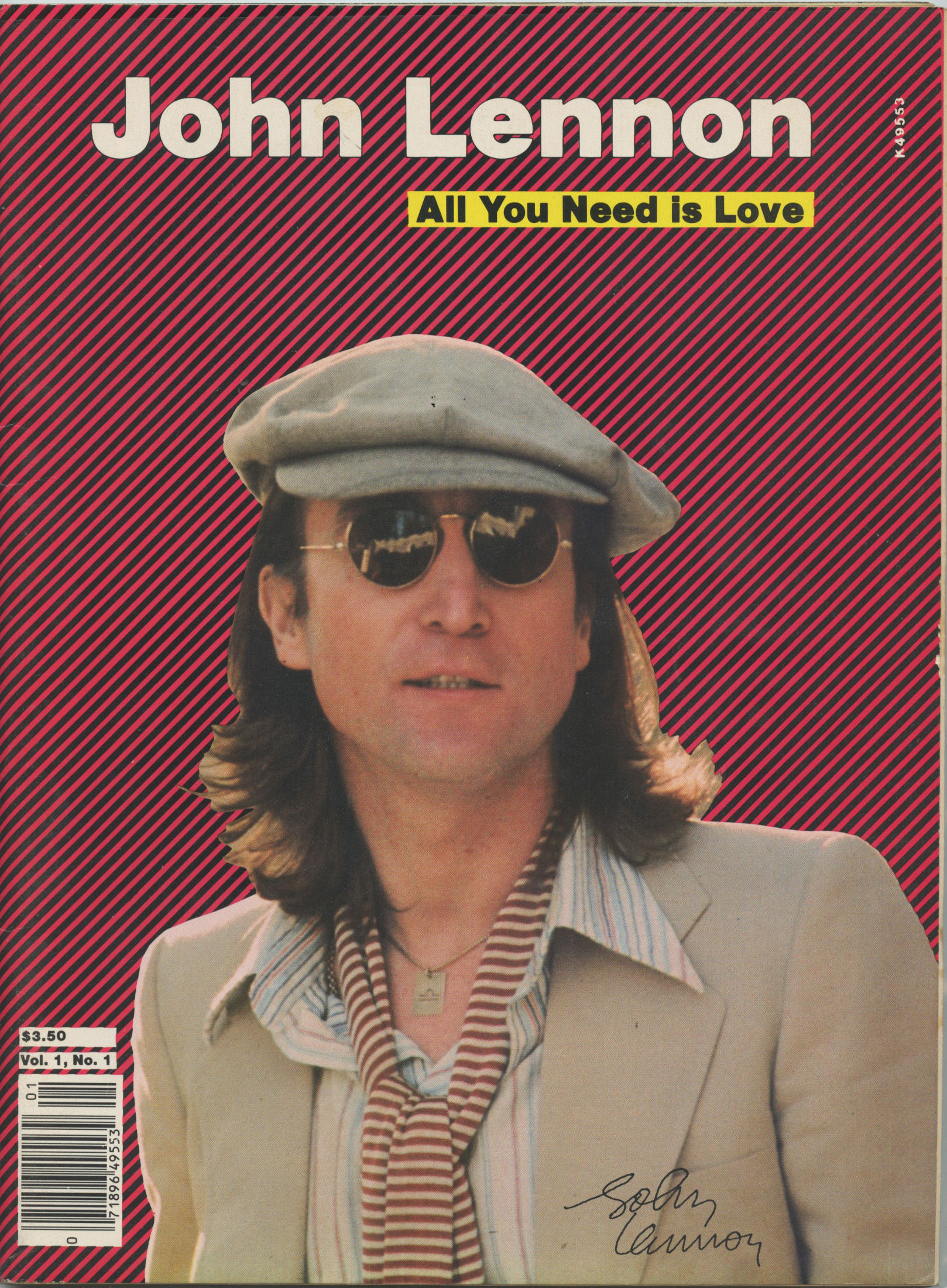 JOHN LENNON: Collectable Fanzine / Photo / History / Biography