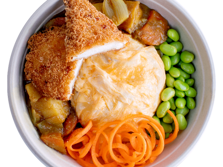 Omurice (Chicken Katsu Curry)