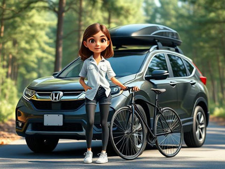 An open cargo box revealing packed luggage and gear, showcasing the organized interior space and secure mounting on a vehicle's roof rack.