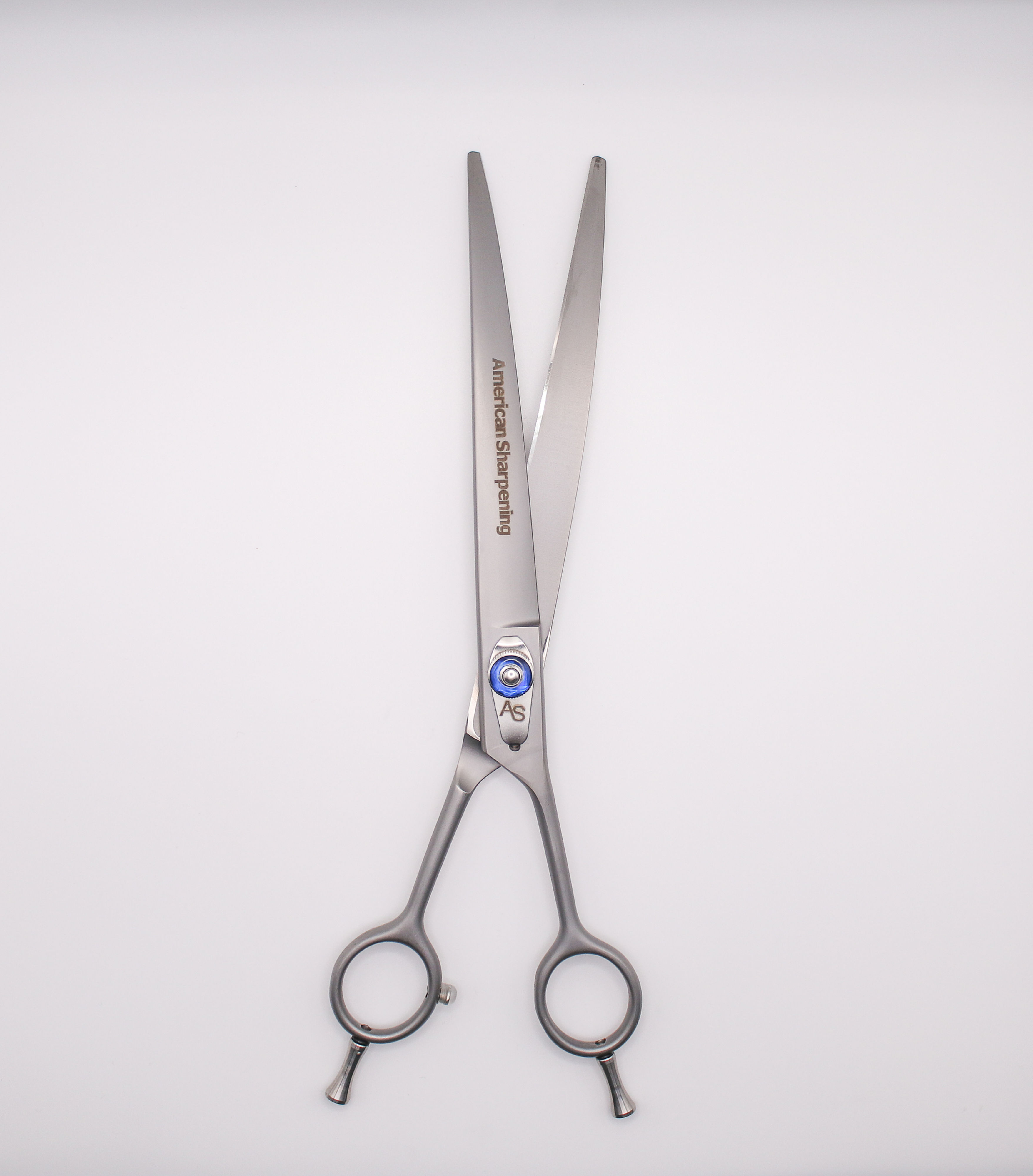 8" Lightweight Gunmetal Curved Shears