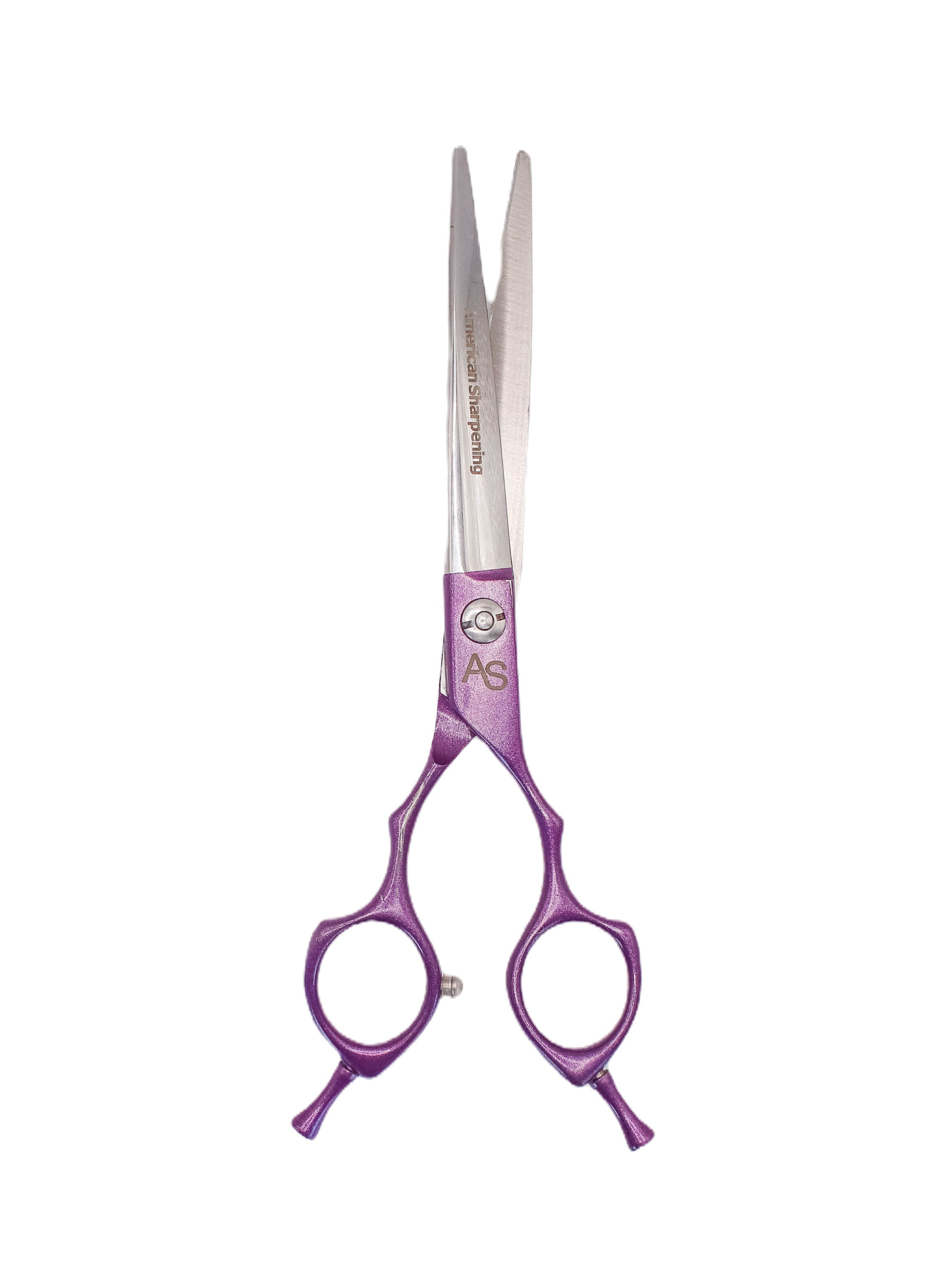 6.5" Amethyst Chrome Straight Shears