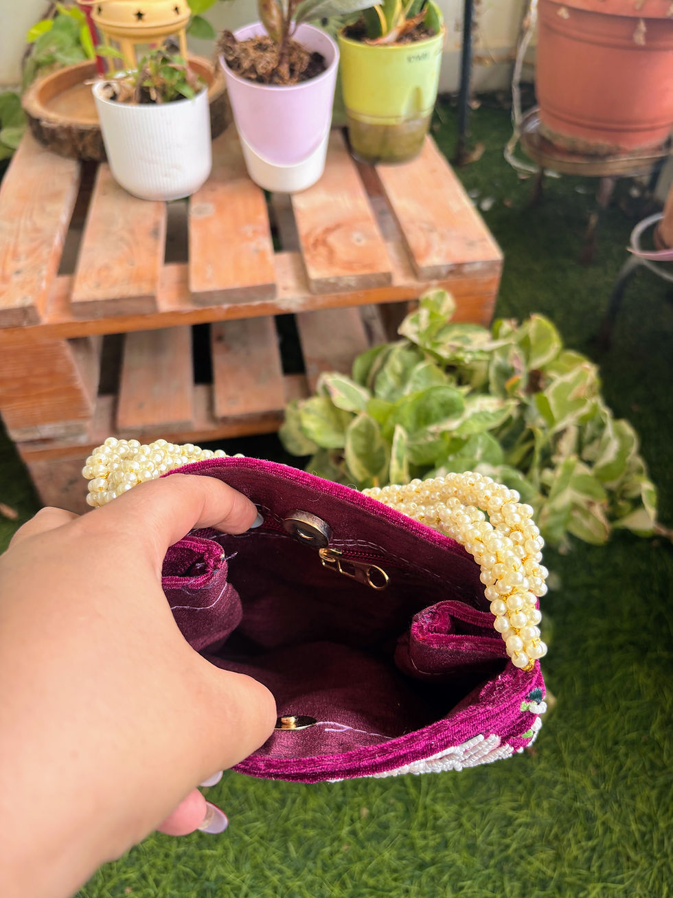 Thumbnail: Velvet Bags (Set of Two) - RP02