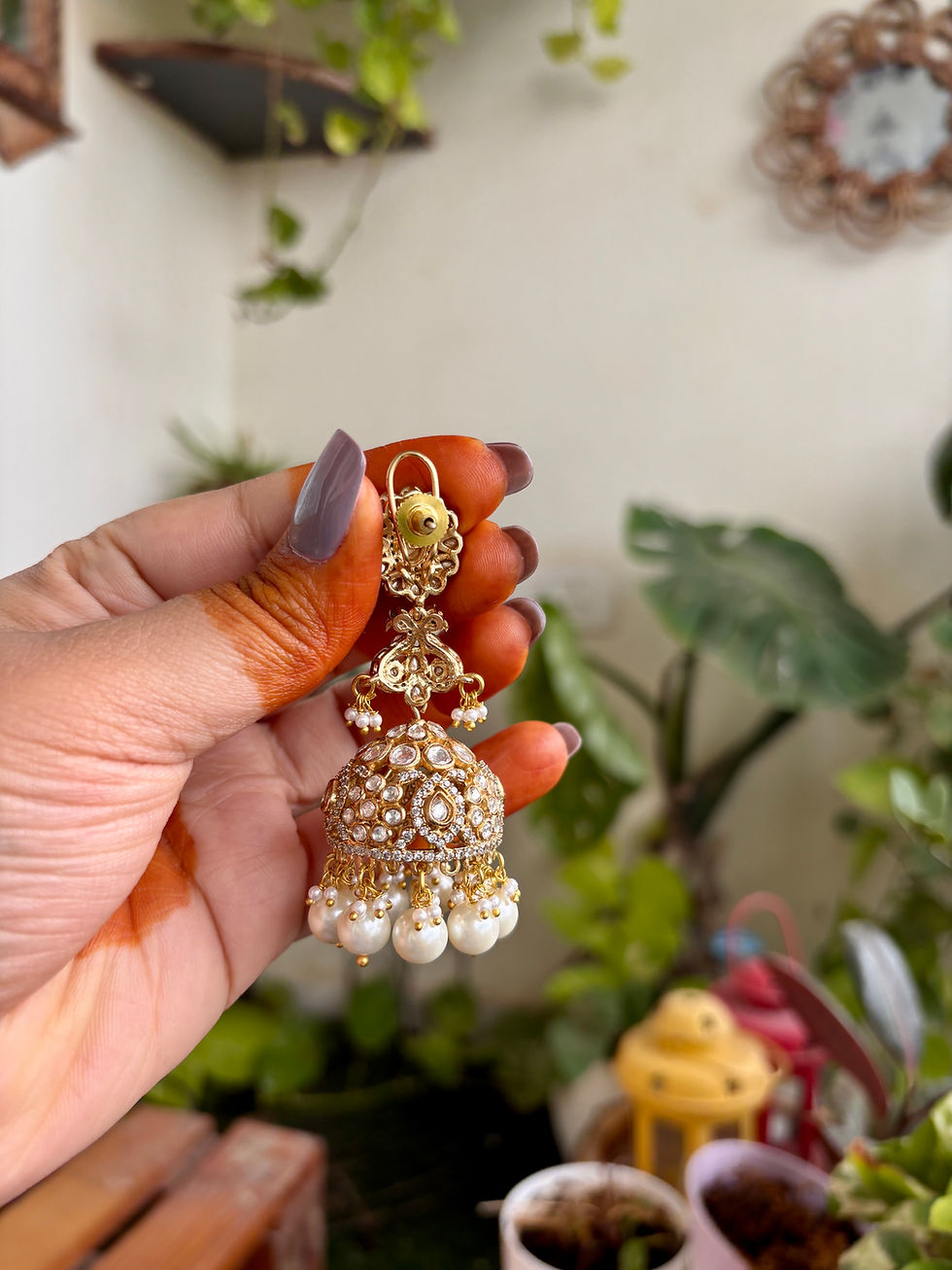 Thumbnail: Maharani Jhumka Pearl - P0597