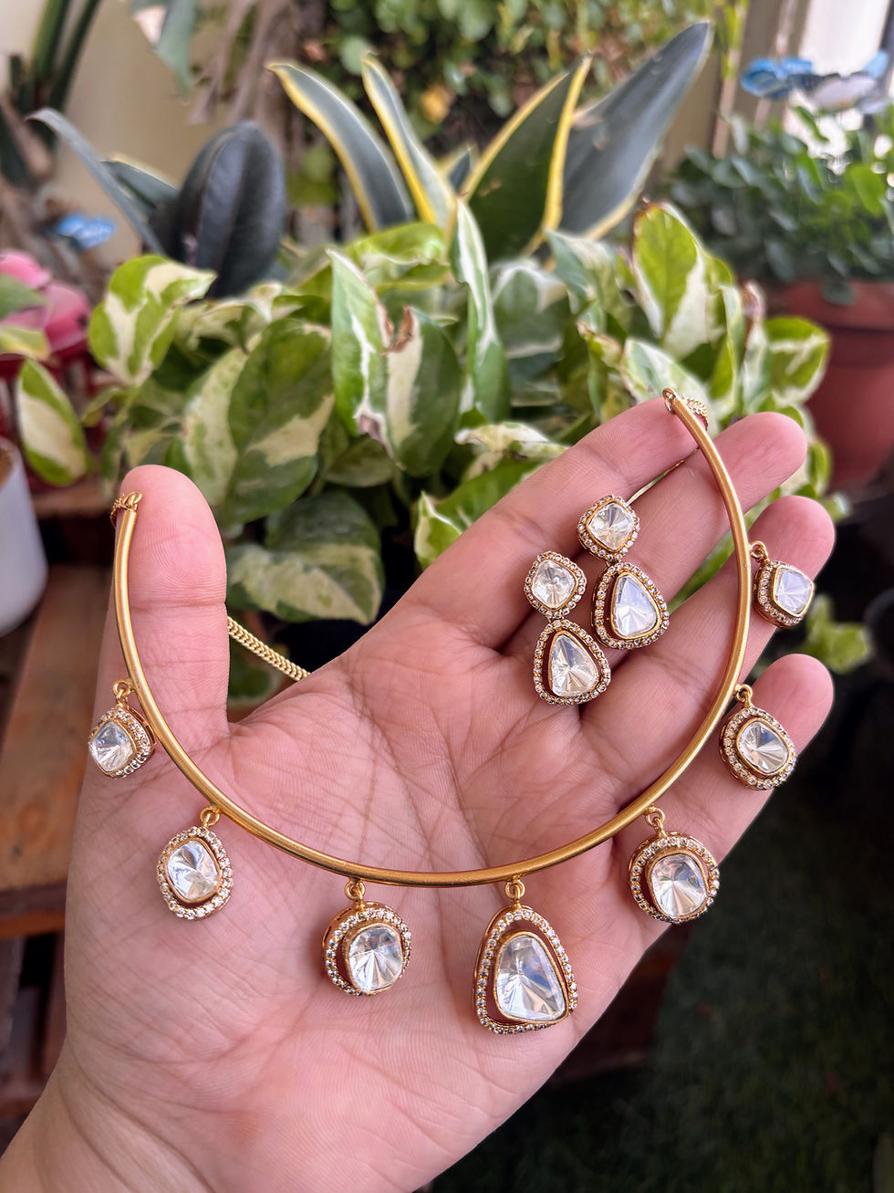 Thumbnail: Kundan Statement Hasli - P0435