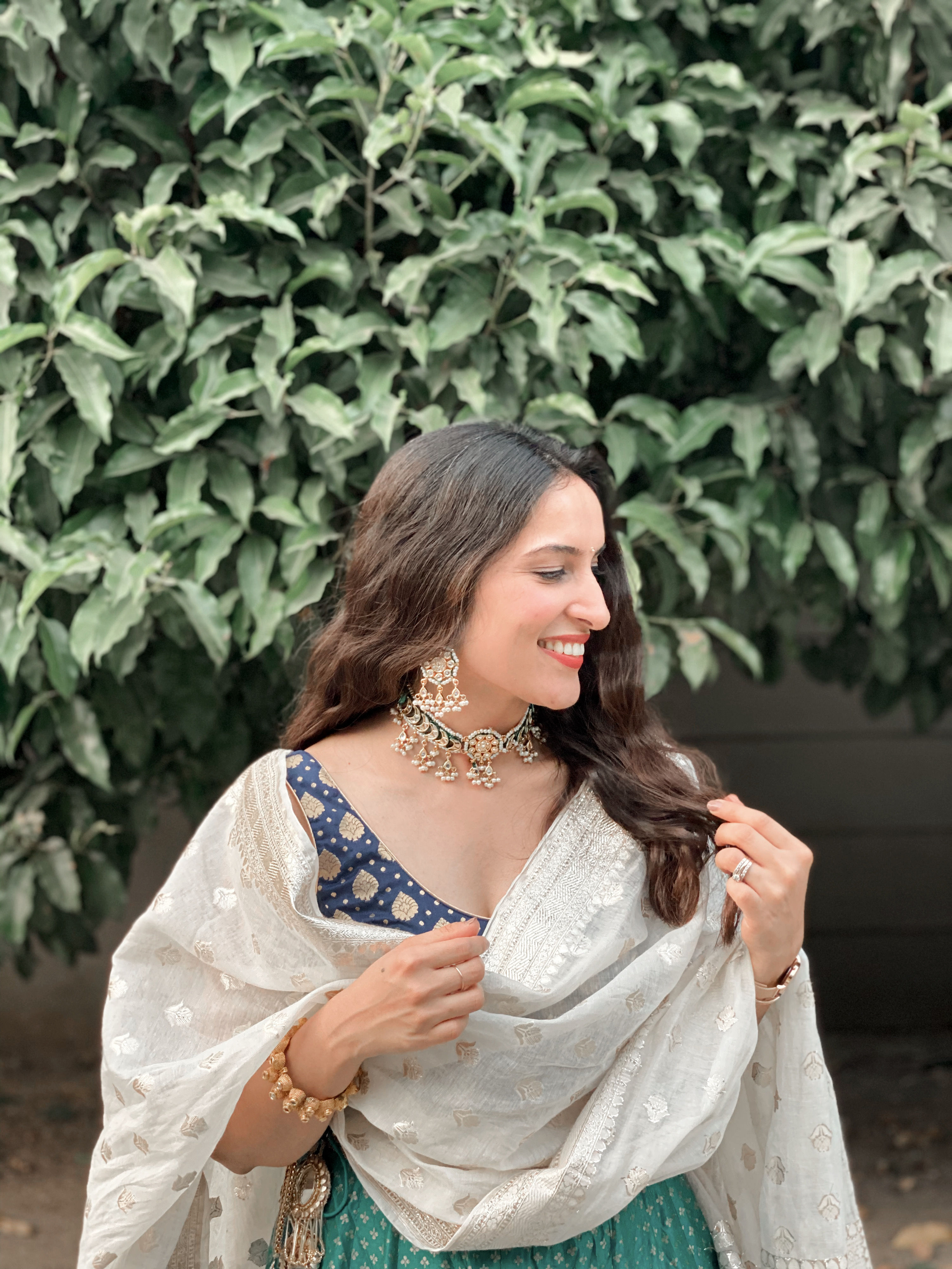 Meenakari Choker Set - P0253