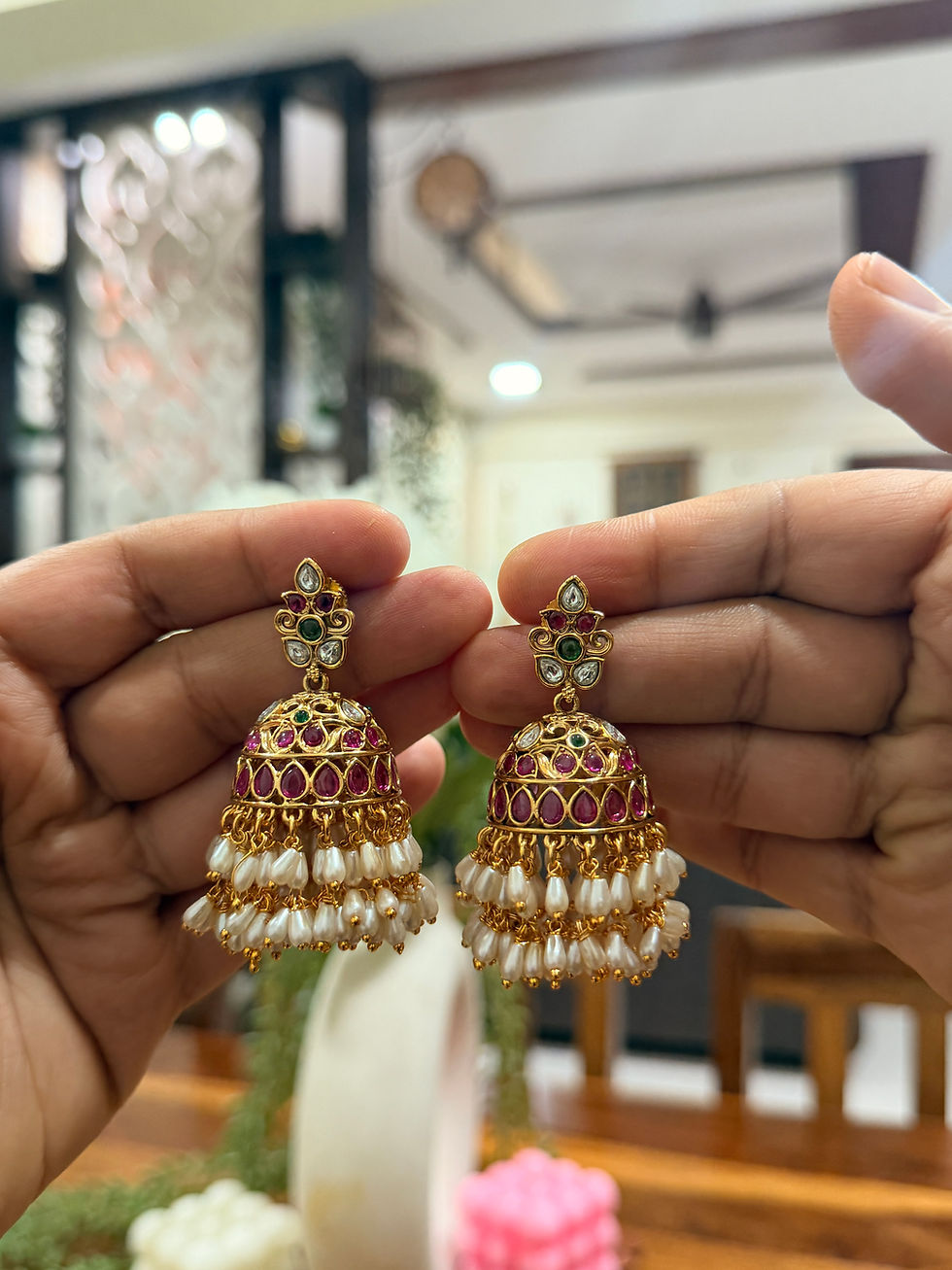 Thumbnail: Ratnamala Jhumka - P0777