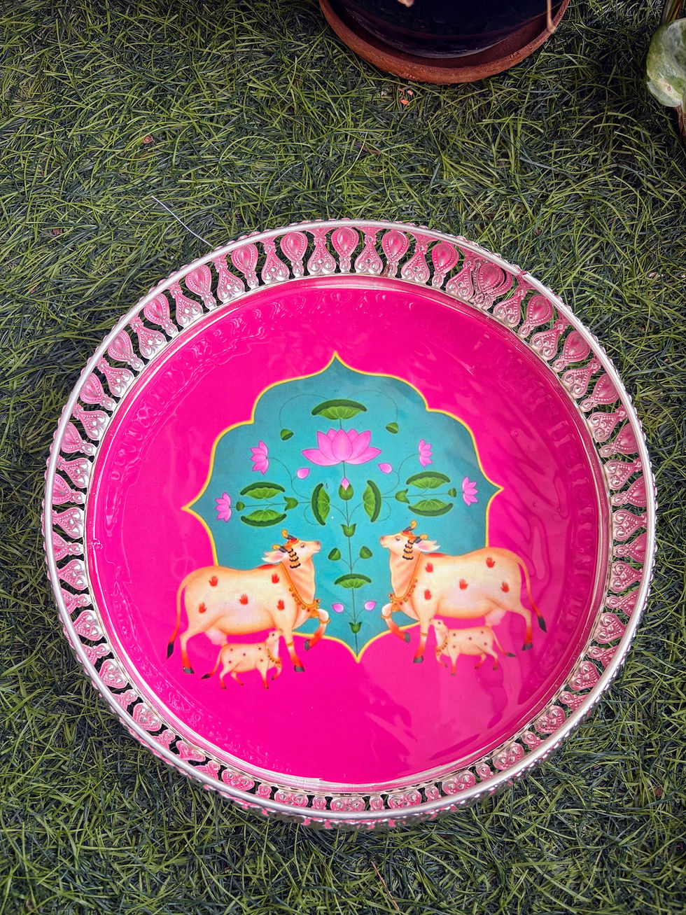 Thumbnail: Lotus Trays (Set of Two) - RP04