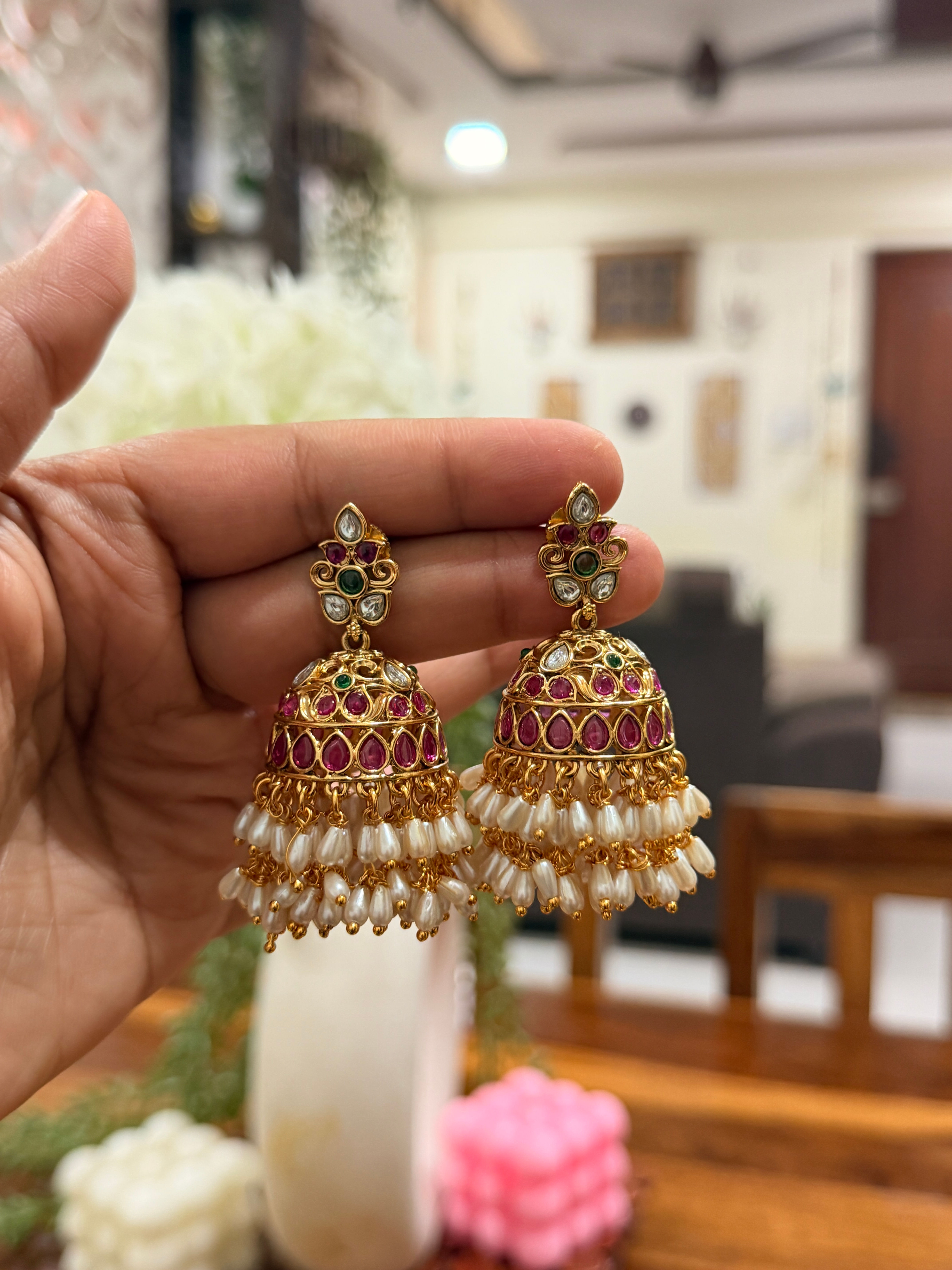 Ratnamala Jhumka - P0777