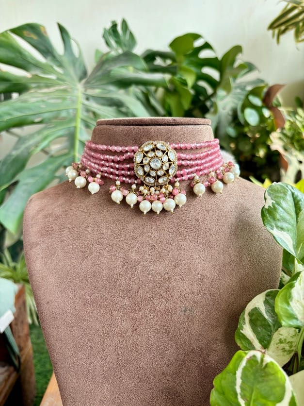 Thumbnail: Polki Choker Set - P0189