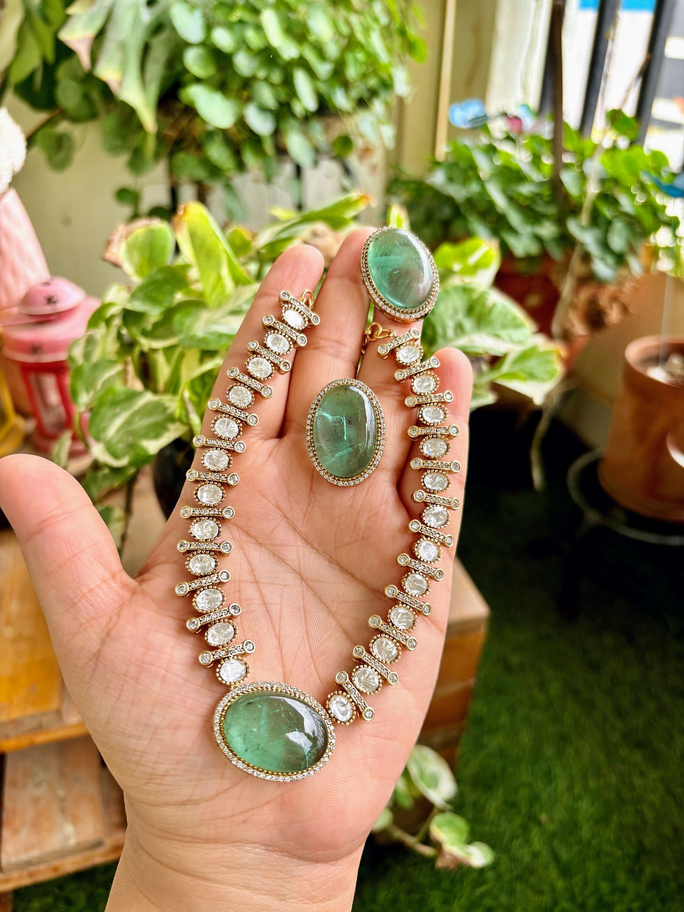 Thumbnail: Rukmini Neckset - P0129