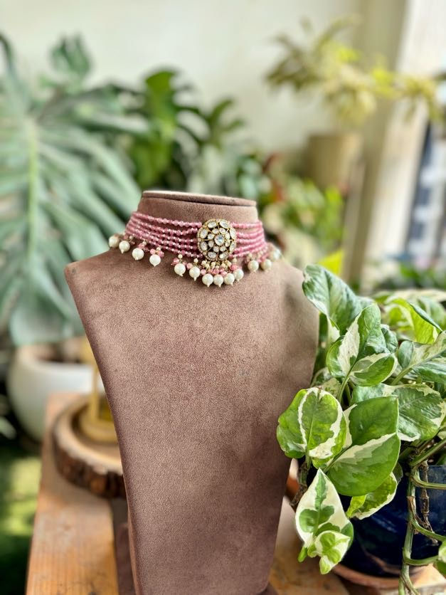 Thumbnail: Polki Choker Set - P0189