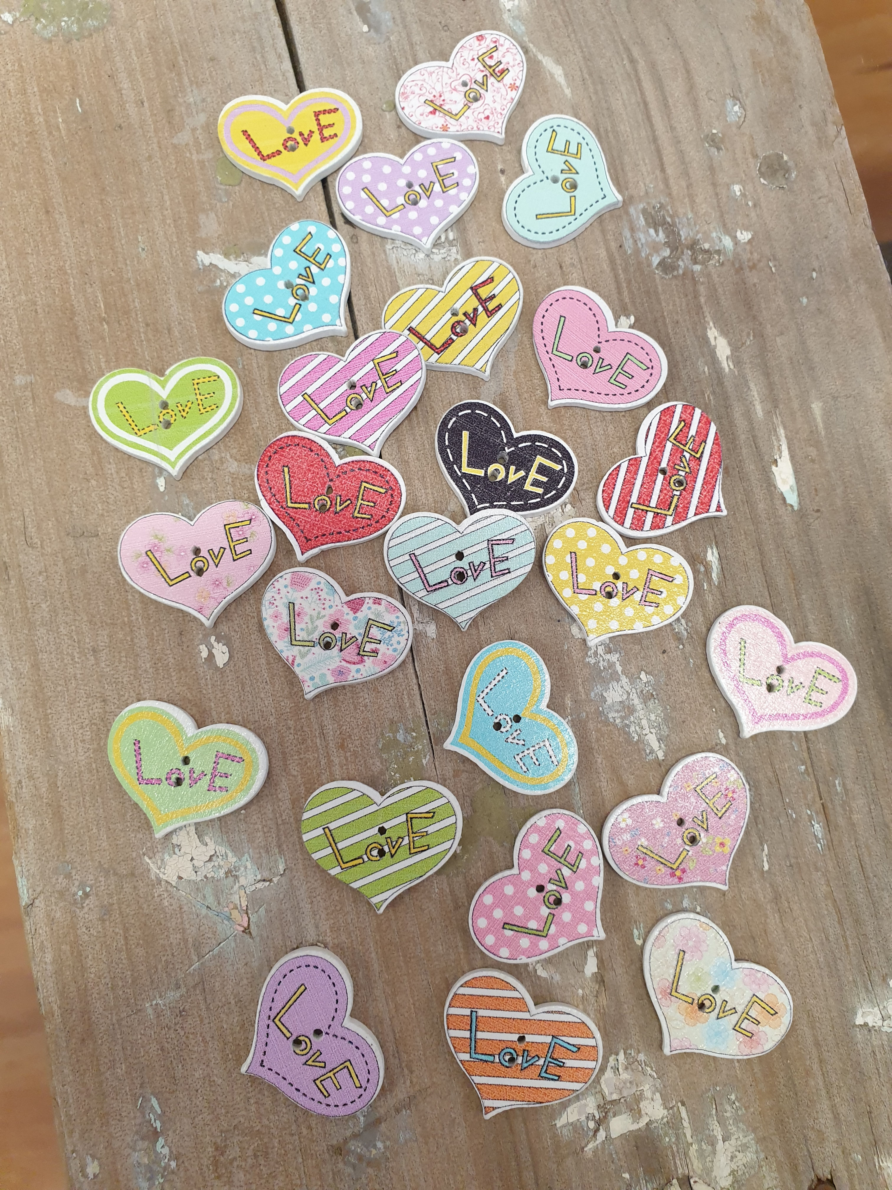 "Love" Hearts
