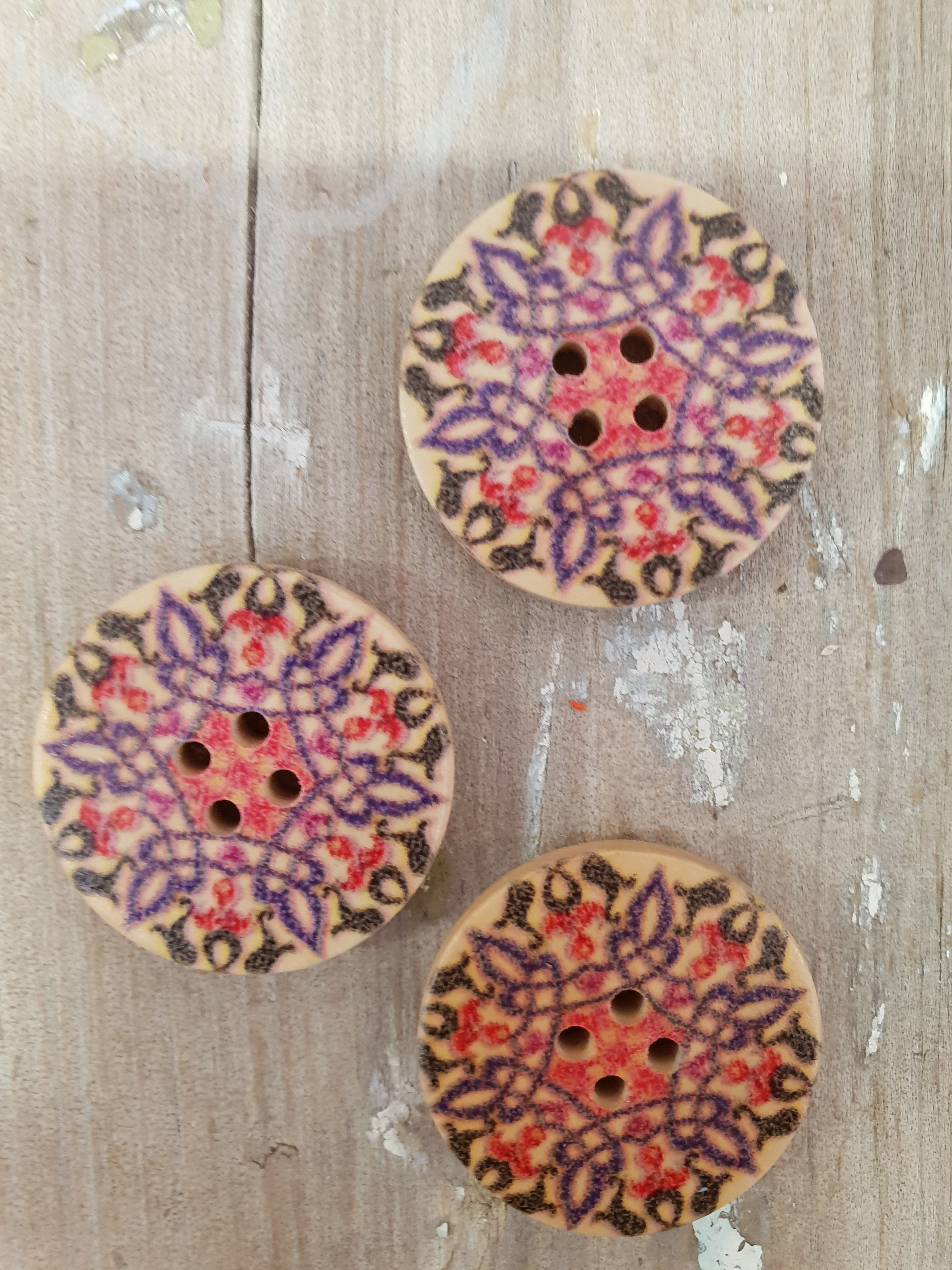 30mm Geometric Pattern