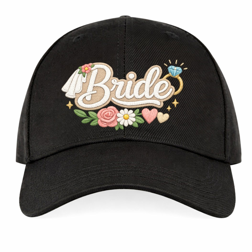 Floral Bridal Hat