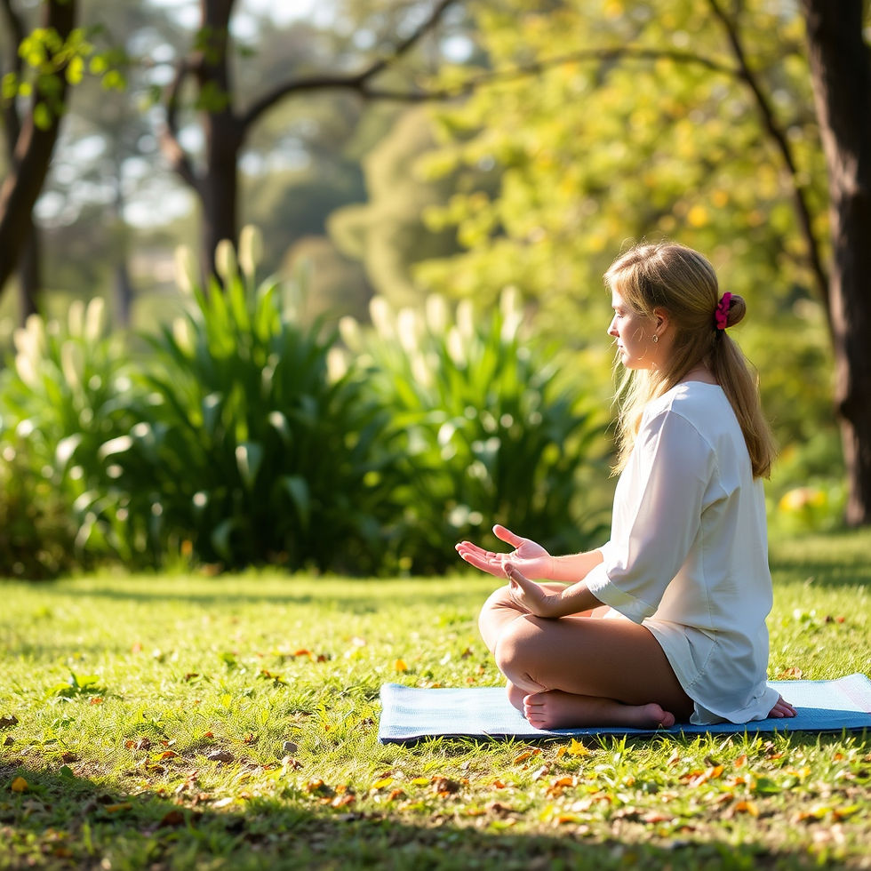 Through stillness, the mind slowly settles.