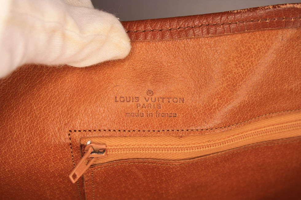 Thumbnail: View of  Louis Vuitton Sac Weekend  Tote Bag brand name view